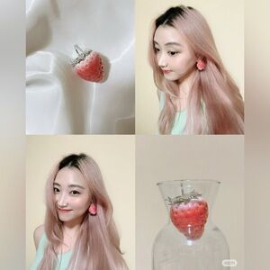 YVMIN Strawberry Earrings